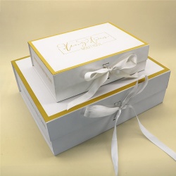 Luxury Custom Wedding Packaging Magnetic Christmas Paper Gift Foldable Box Packaging