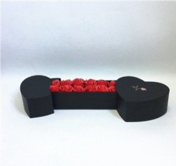 High Quality Love Flower Boxes Flower Box Heart Shape Wholesale Flower Packaging Box