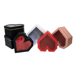 Wholesale Empty Flower Arrangement for Home Wedding Birthday Valentine's Day Decoration Box Mother's Day Heart Shape Flower Box