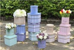 Wholesale Elegant Flower Arrangement Box for Home Wedding Birthday Mother's Day Decoration Boxes for Bouquets 3 Sets Flower Box