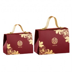 Wedding Candy Packaging Box Elegant Paper Gift Box for Weddings Empty and Versatile Candy Holder